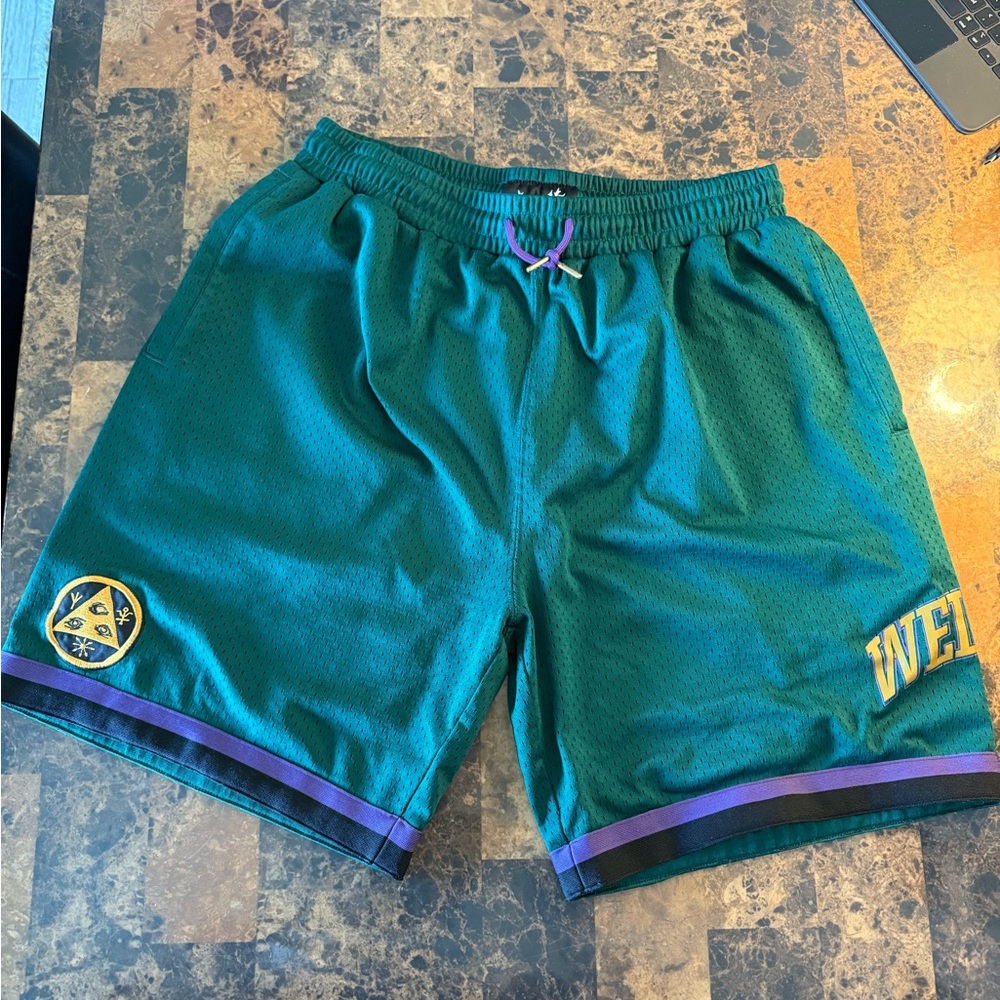 Welcome Skateboards Mesh Gym Shorts